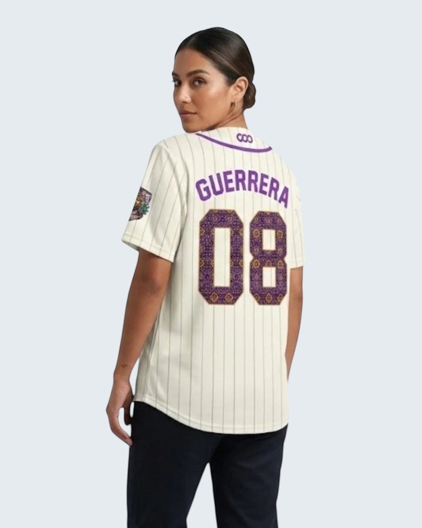 Retrooo.com Jersey béisbol Casaca Béisbol Cihuatl · Día de la Mujer · Florecer es Expandirse | Retrooo
