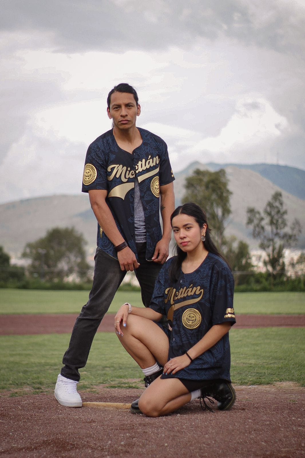 Retrooo.com Jersey béisbol Jersey Béisbol Mictlán - Edición Águila Guerrera | Inframundo Sagrado Deportivo