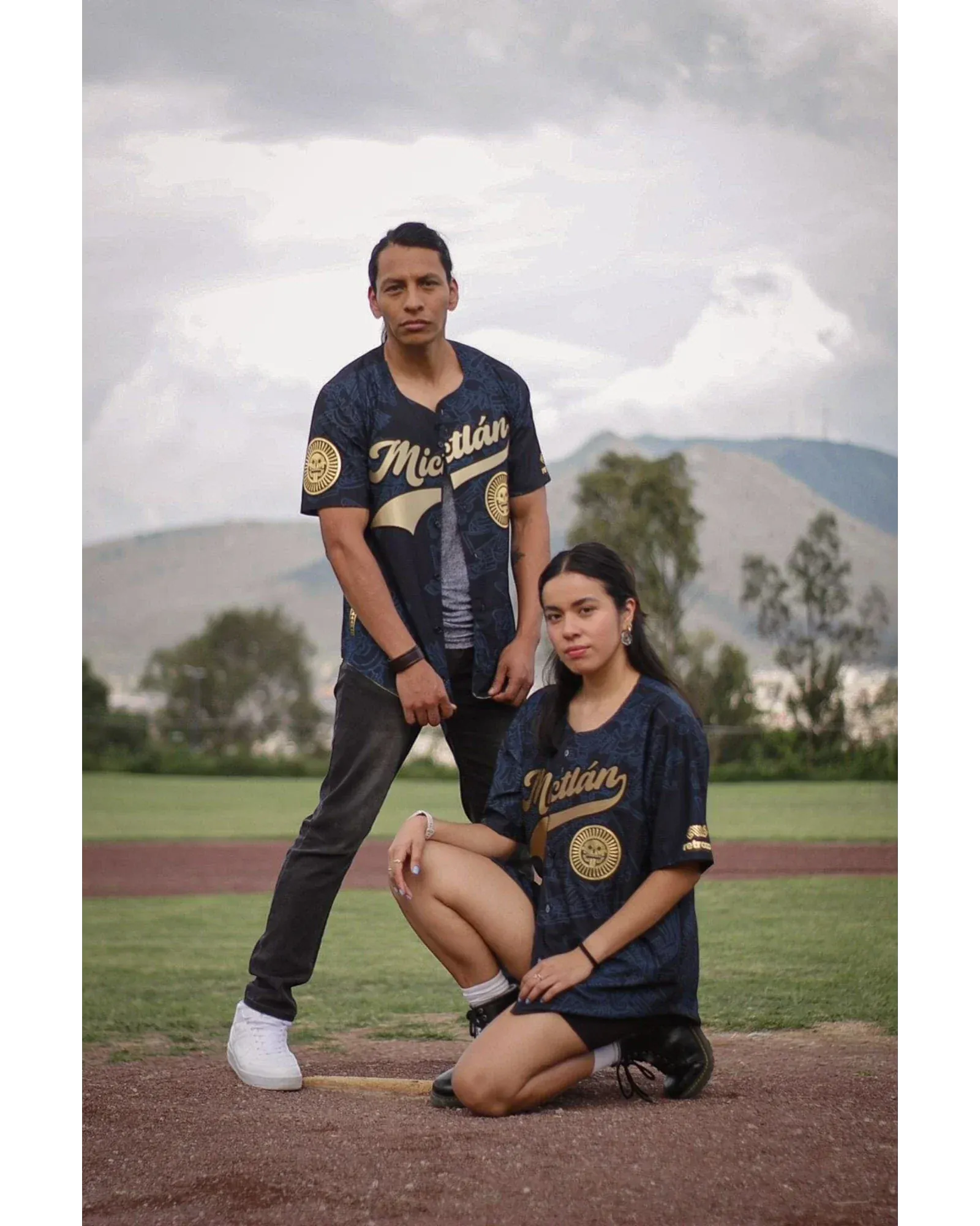 Retrooo.com Jersey béisbol Jersey Béisbol Mictlán - Edición Águila Guerrera | Inframundo Sagrado Deportivo