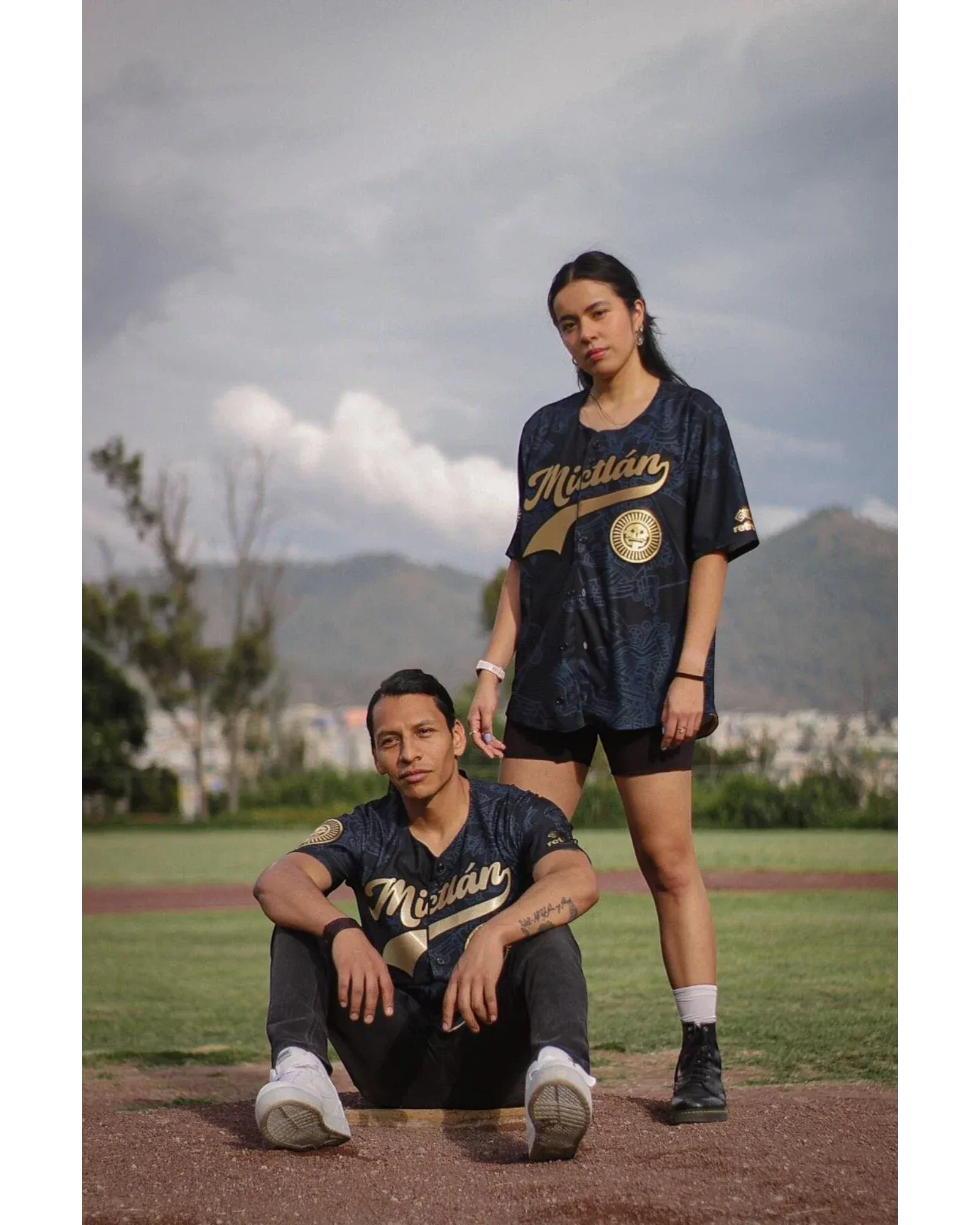 Retrooo.com Jersey béisbol Jersey Béisbol Mictlán - Edición Águila Guerrera | Inframundo Sagrado Deportivo