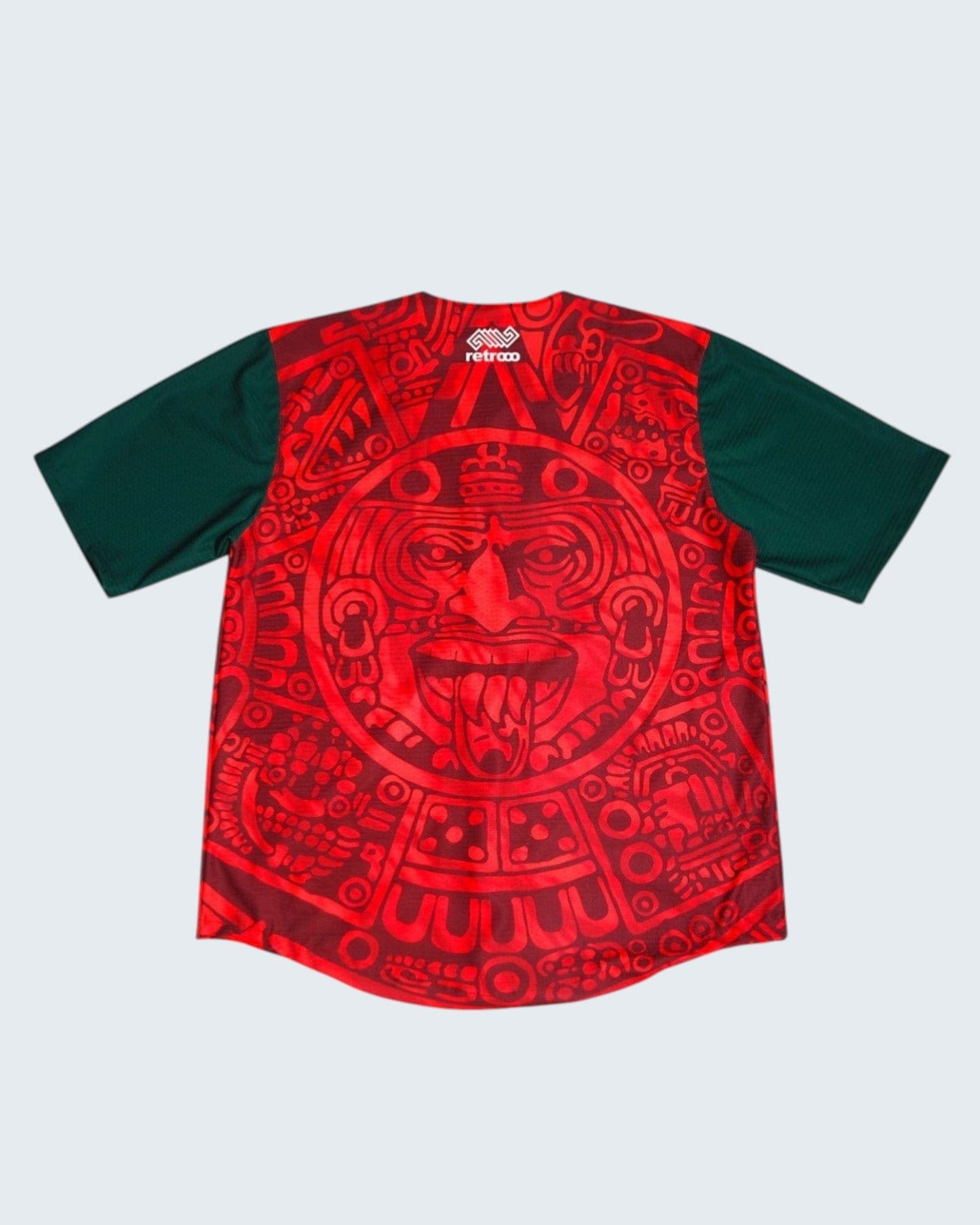 Retrooo.com Jersey béisbol Jersey Béisbol Piedra del Sol - Edición Calendario Azteca | Personalización Premium