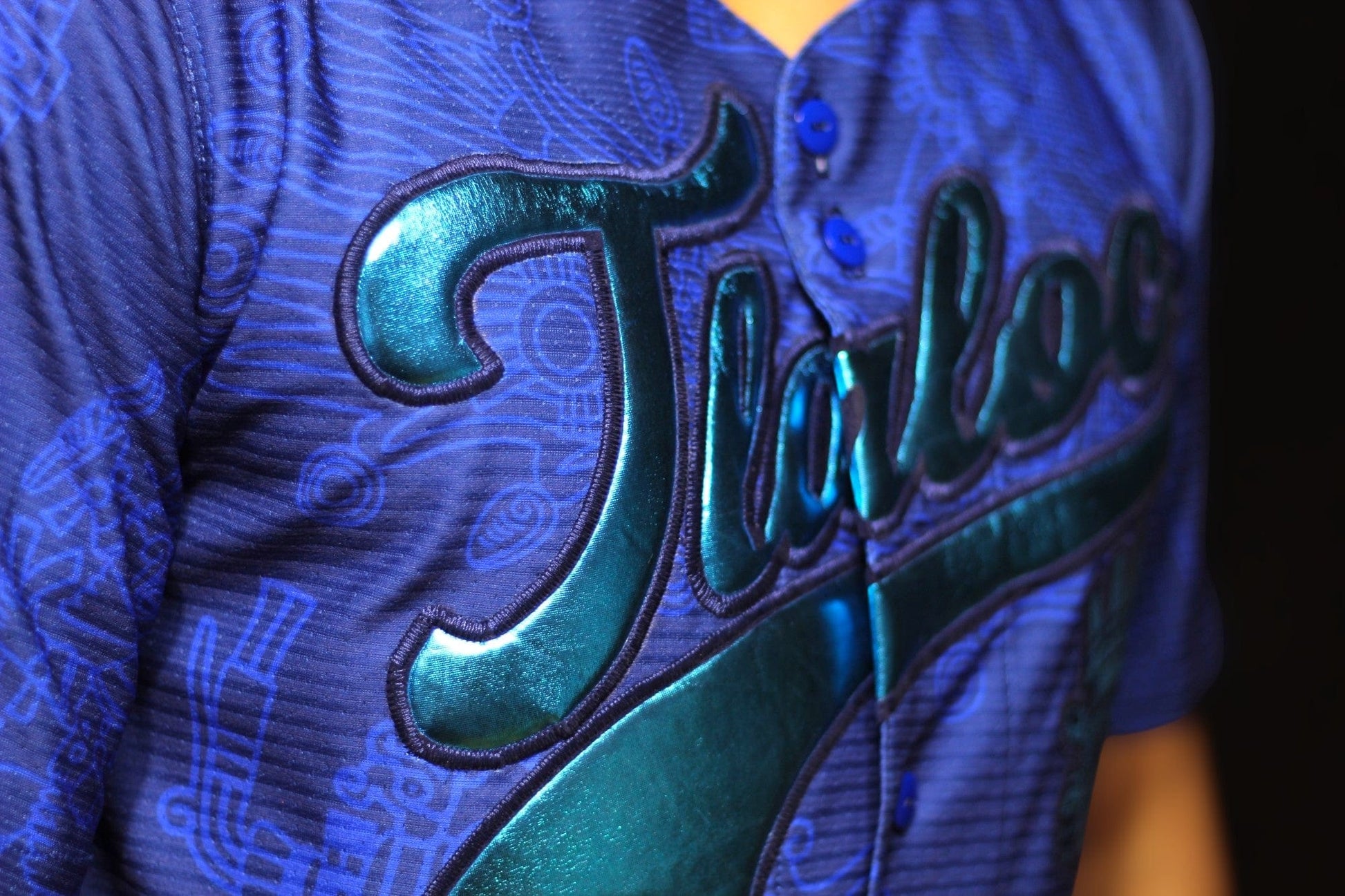 Retrooo.com Jersey béisbol Jersey Béisbol Tlaloc - Edición Divina | Dios de la Lluvia y la Fertilidad