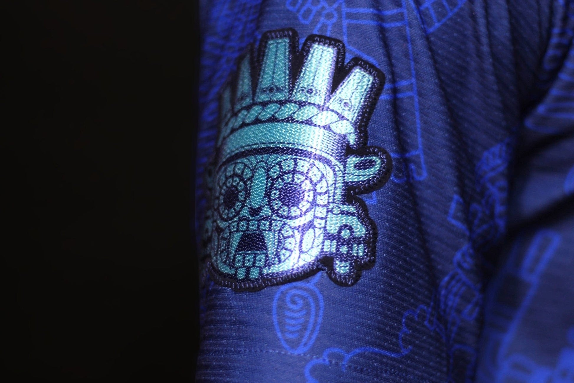 Retrooo.com Jersey béisbol Jersey Béisbol Tlaloc - Edición Divina | Dios de la Lluvia y la Fertilidad