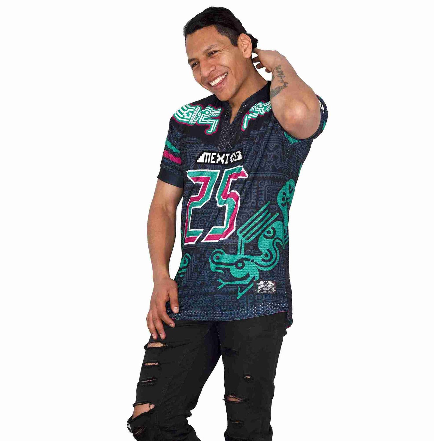 Retrooo.com Jersey Jersey Mexclart Kukulkán Juego de Pelota - Edición Futuro Ancestral | Premio Diseña México