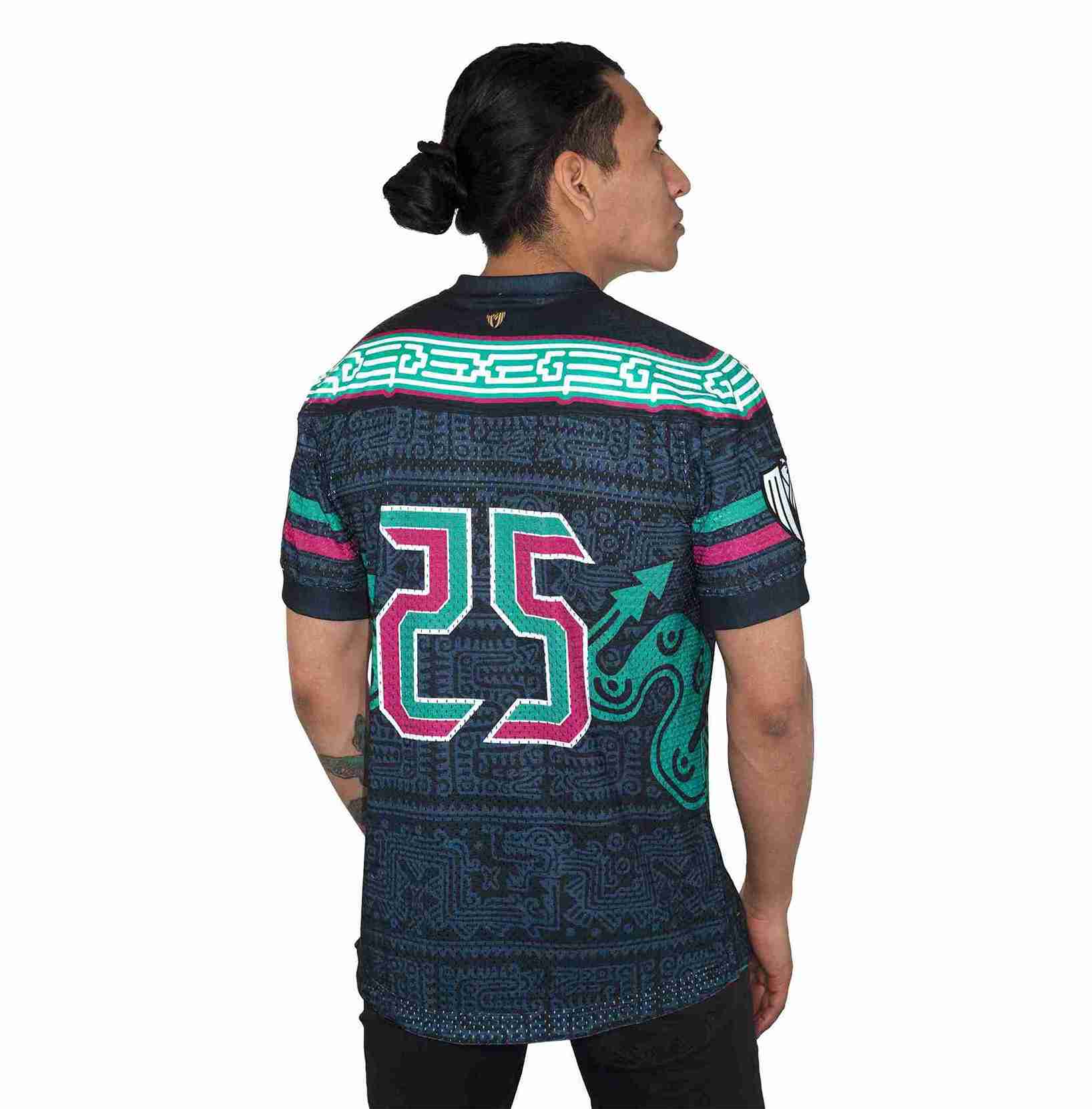 Retrooo.com Jersey Jersey Mexclart Kukulkán Juego de Pelota - Edición Futuro Ancestral | Premio Diseña México