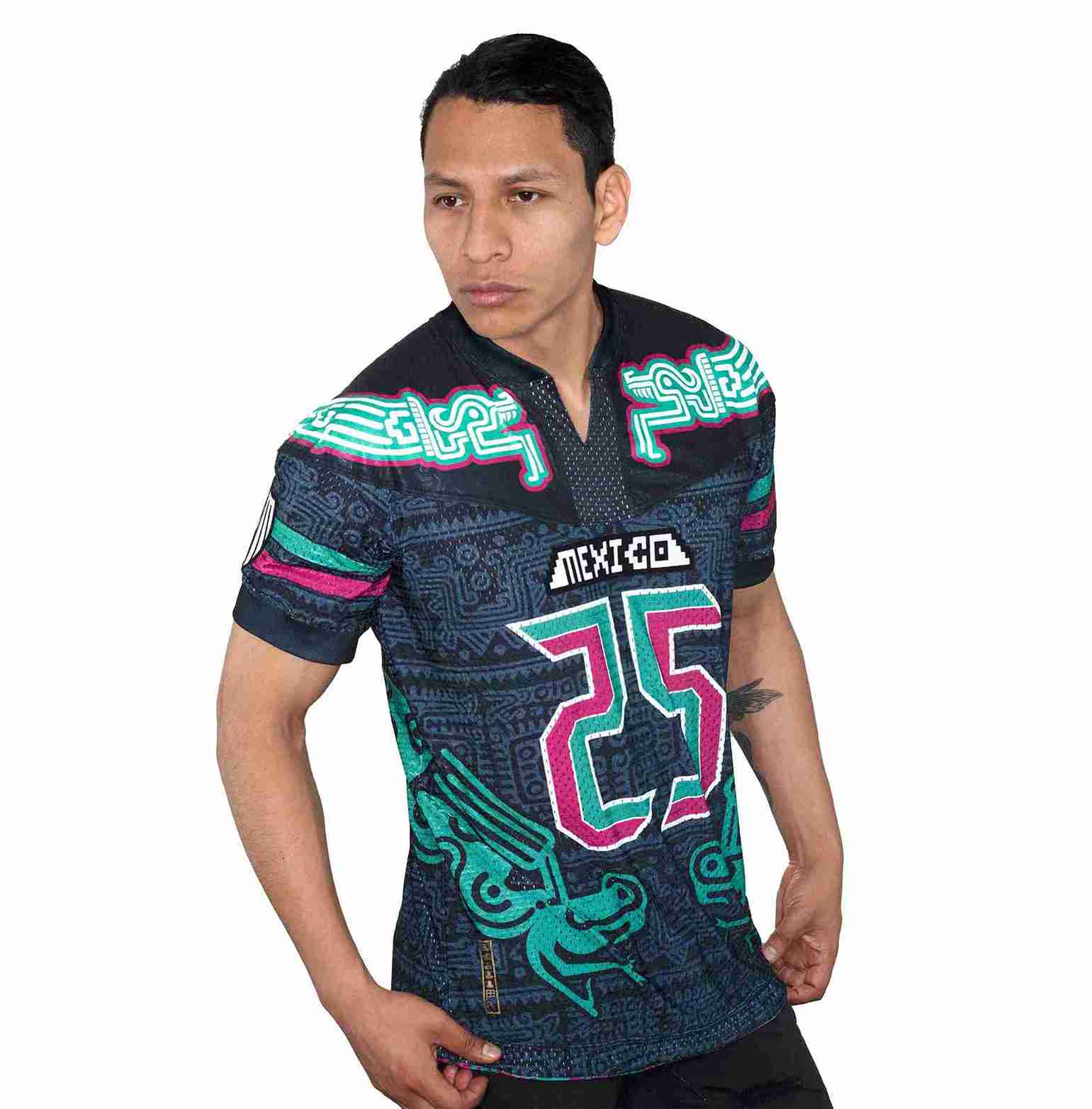 Retrooo.com Jersey Jersey Mexclart Kukulkán Juego de Pelota - Edición Futuro Ancestral | Premio Diseña México