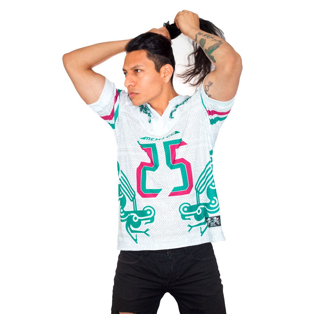 Retrooo.com Jersey Jersey Mexclart Kukulkán Juego de Pelota - Edición Futuro Ancestral | Premio Diseña México