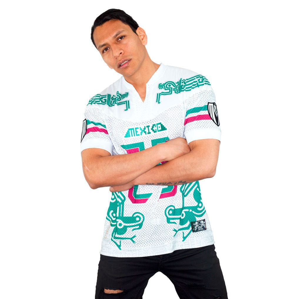 Retrooo.com Jersey Jersey Mexclart Kukulkán Juego de Pelota - Edición Futuro Ancestral | Premio Diseña México