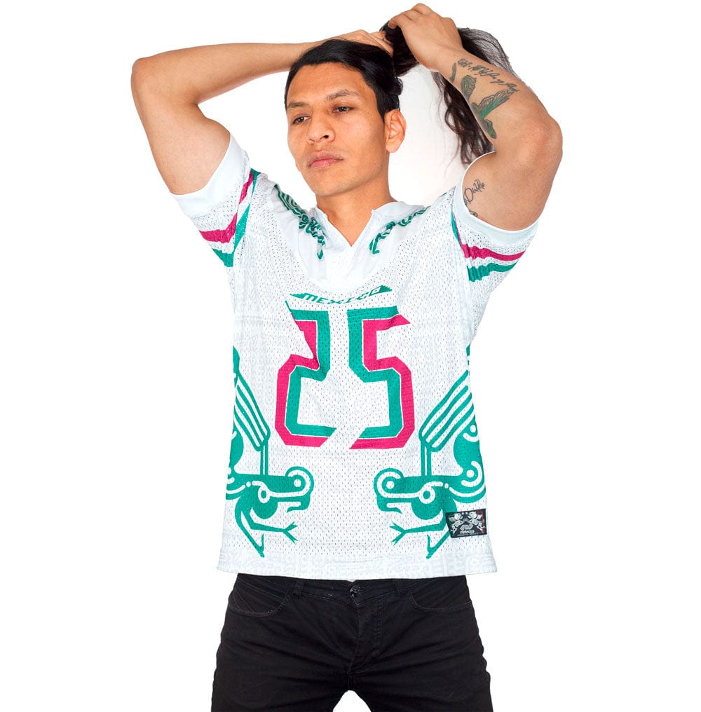 Retrooo.com Jersey Jersey Mexclart Kukulkán Juego de Pelota - Edición Futuro Ancestral | Premio Diseña México