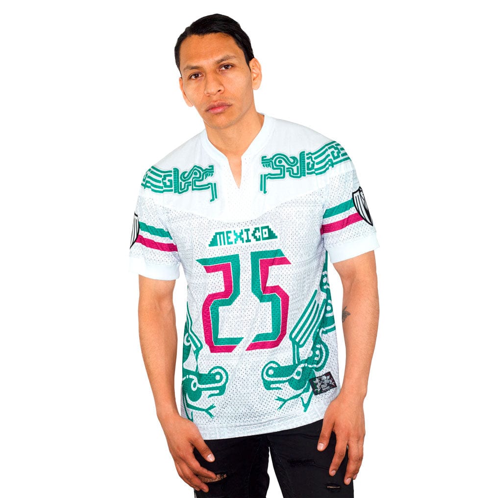 Retrooo.com Jersey Jersey Mexclart Kukulkán Juego de Pelota - Edición Futuro Ancestral | Premio Diseña México