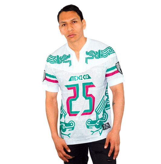 Retrooo.com Jersey Jersey Mexclart Kukulkán Juego de Pelota - Edición Futuro Ancestral | Premio Diseña México