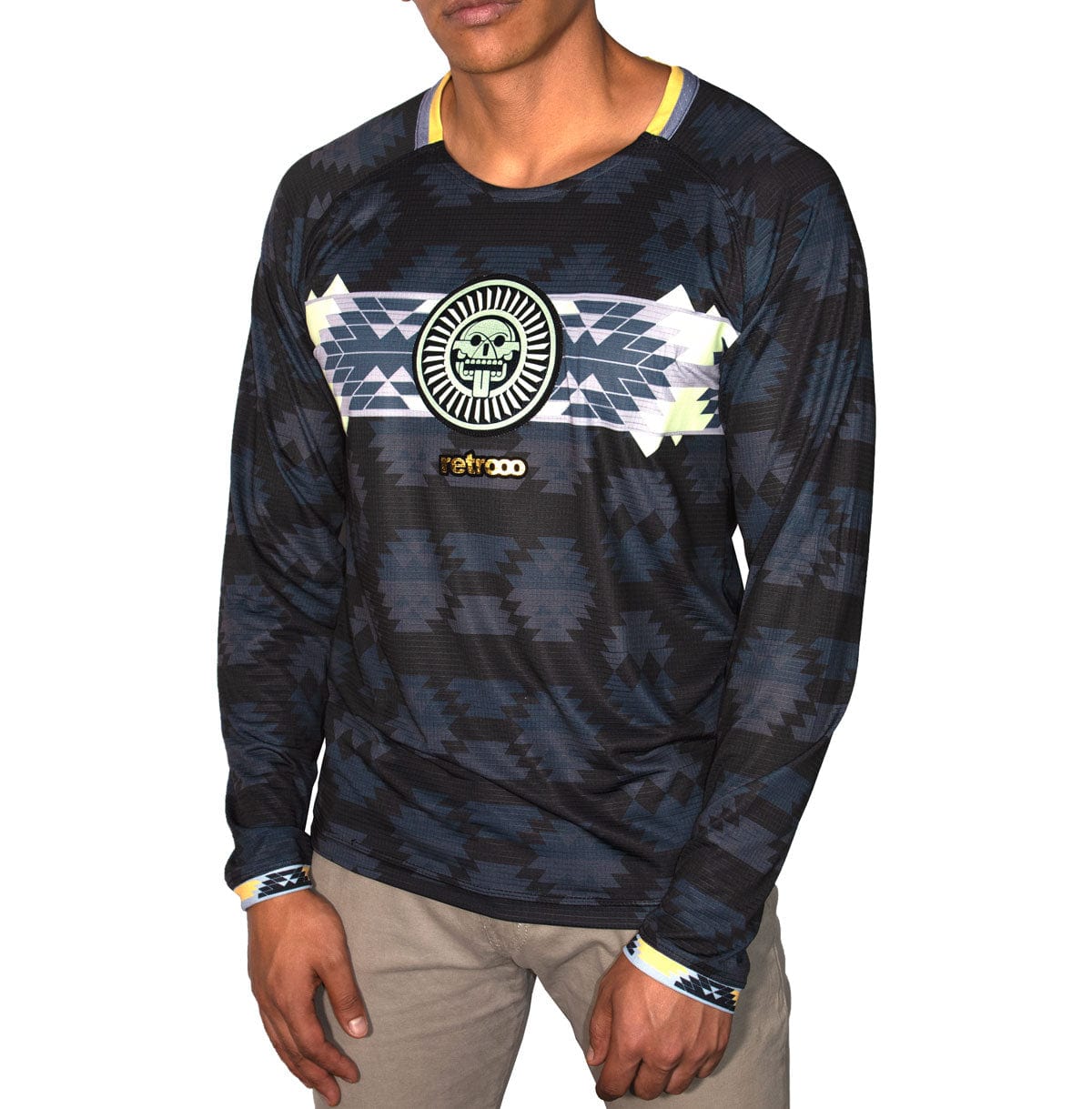 Retrooo.com Jersey Jersey Mictlán - Edición Brillo Ancestral | Energía que Trasciende la Oscuridad
