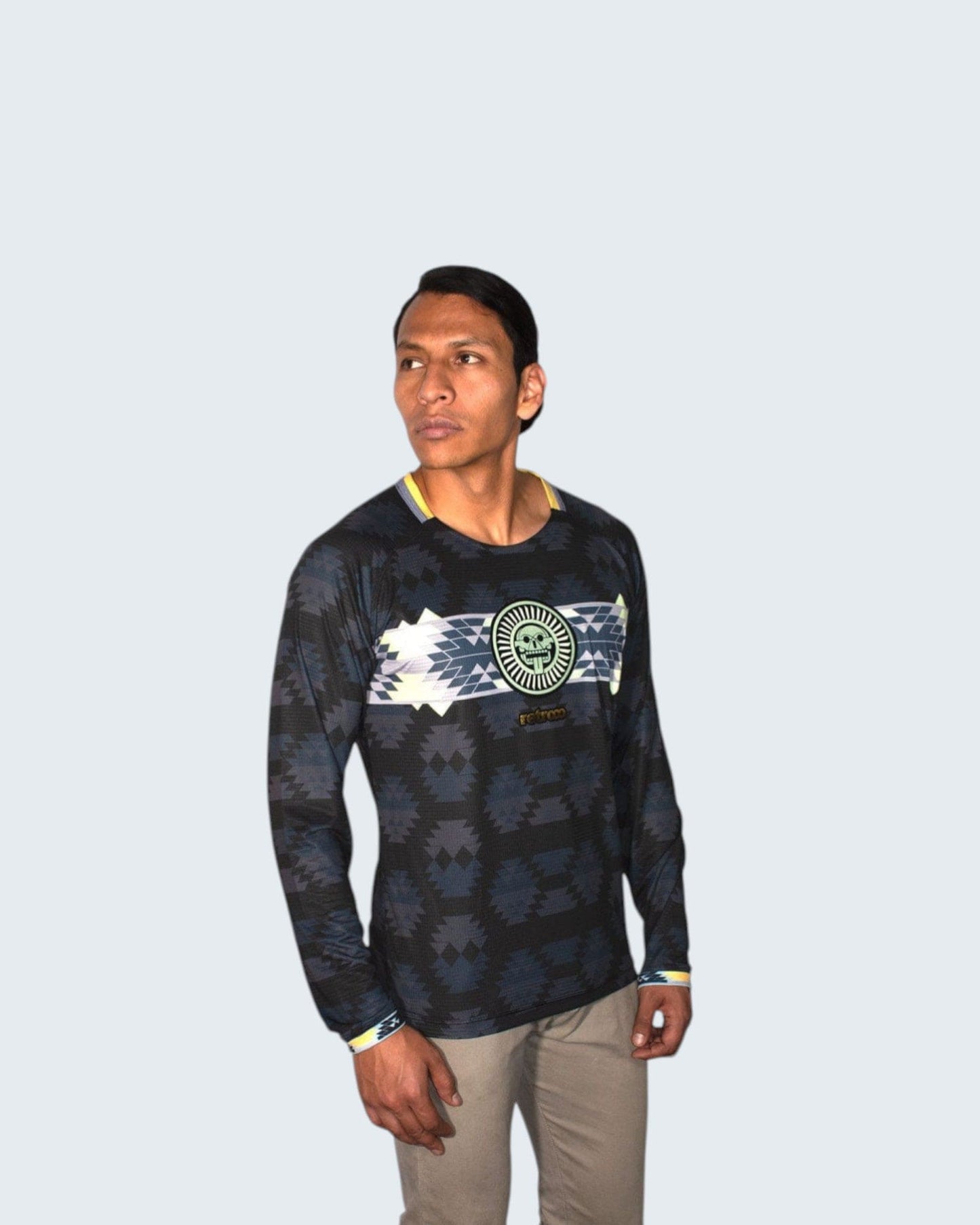 Retrooo.com Jersey Jersey Mictlán - Edición Brillo Ancestral | Energía que Trasciende la Oscuridad