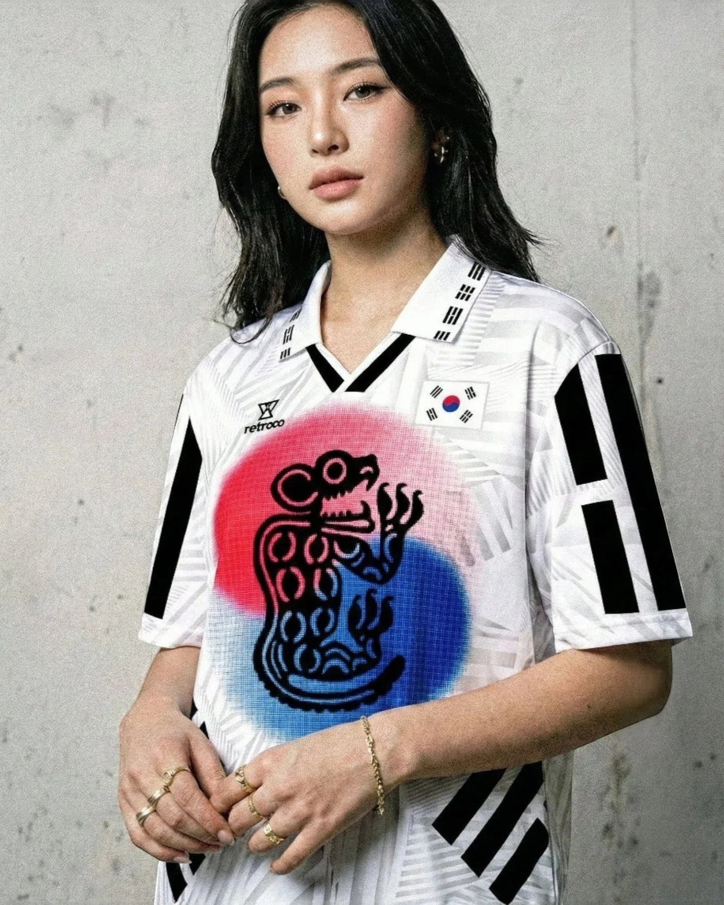 Retrooo.com Jersey Jersey Retrooo Corea del Sur — Edición Limitada Mundial 2026 x Enciso