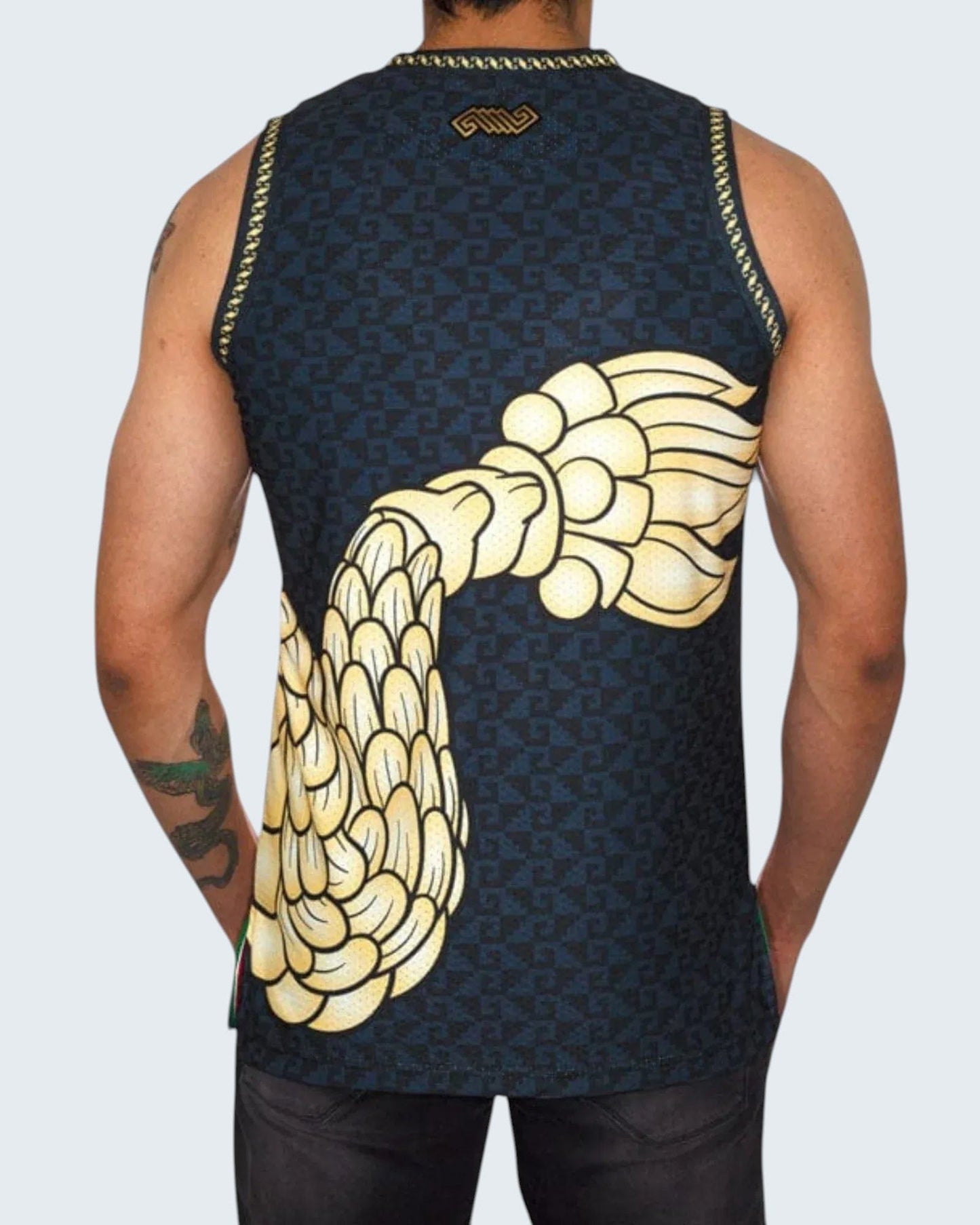 Retrooo.com Jersey Jersey Retrooo Tank Quetzalcóatl - Edición Serpiente Emplumada | Guardián de la Tradición