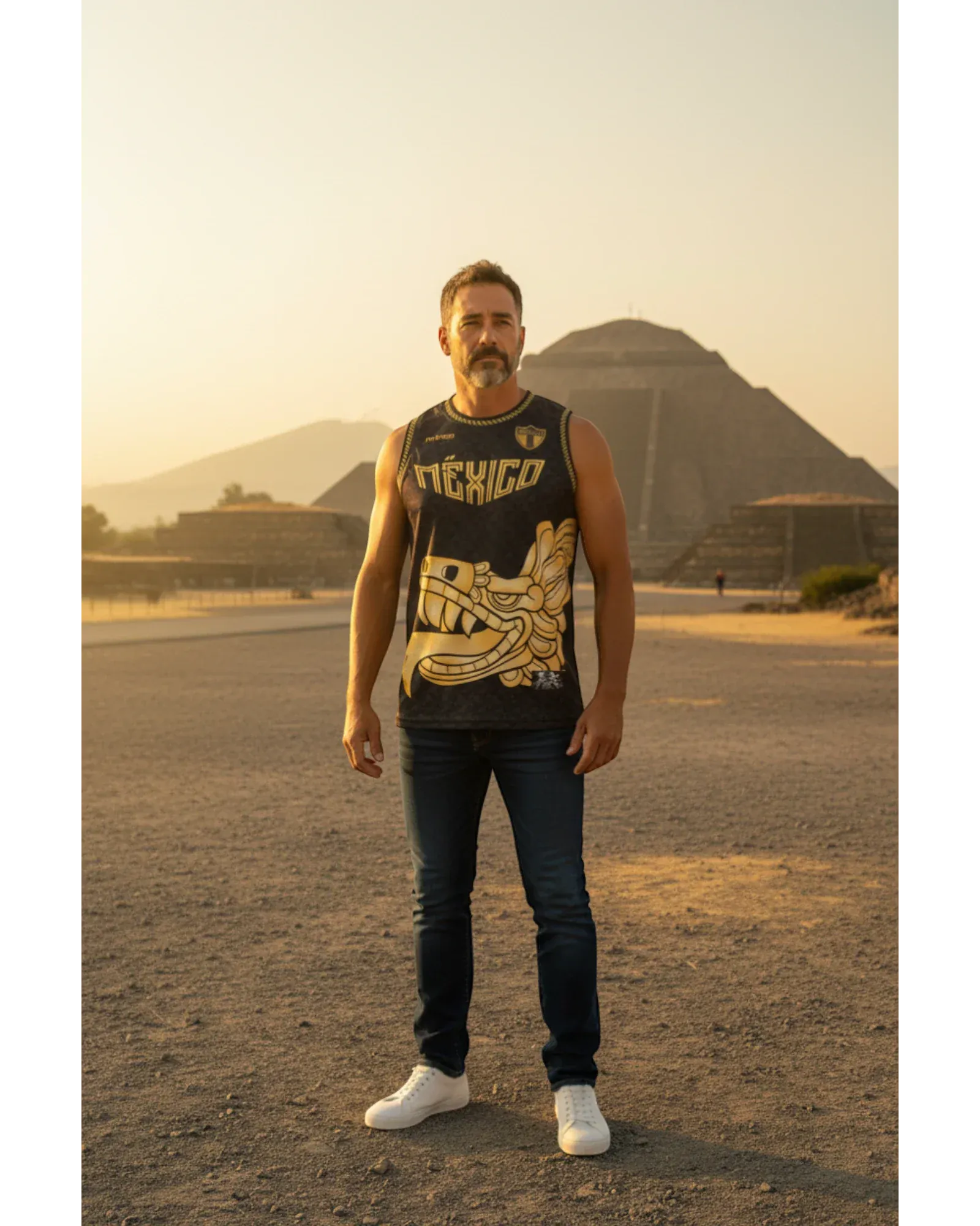 Retrooo.com Jersey Jersey Retrooo Tank Quetzalcóatl - Edición Serpiente Emplumada | Guardián de la Tradición