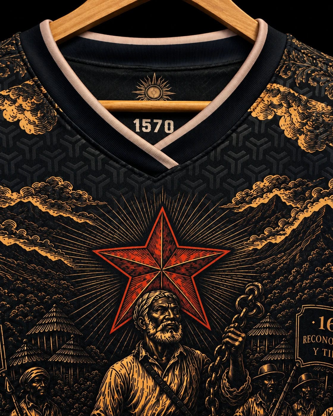 Retrooo.com Jersey Jersey Retrooo Tercera Raíz Afromexicanos · Doble Vista
