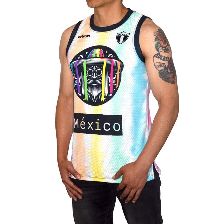 Retrooo.com Jersey Jersey Tank Danza de los Viejitos - Edición Michoacán Purépecha | Sabiduría Ancestral en Movimiento