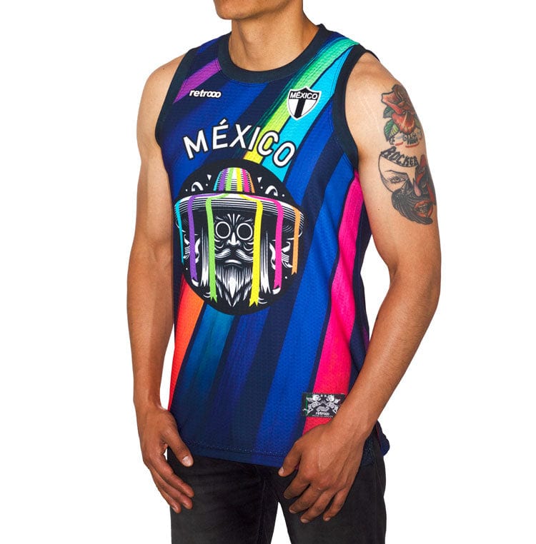 Retrooo.com Jersey Jersey Tank Danza de los Viejitos - Edición Michoacán Purépecha | Sabiduría Ancestral en Movimiento