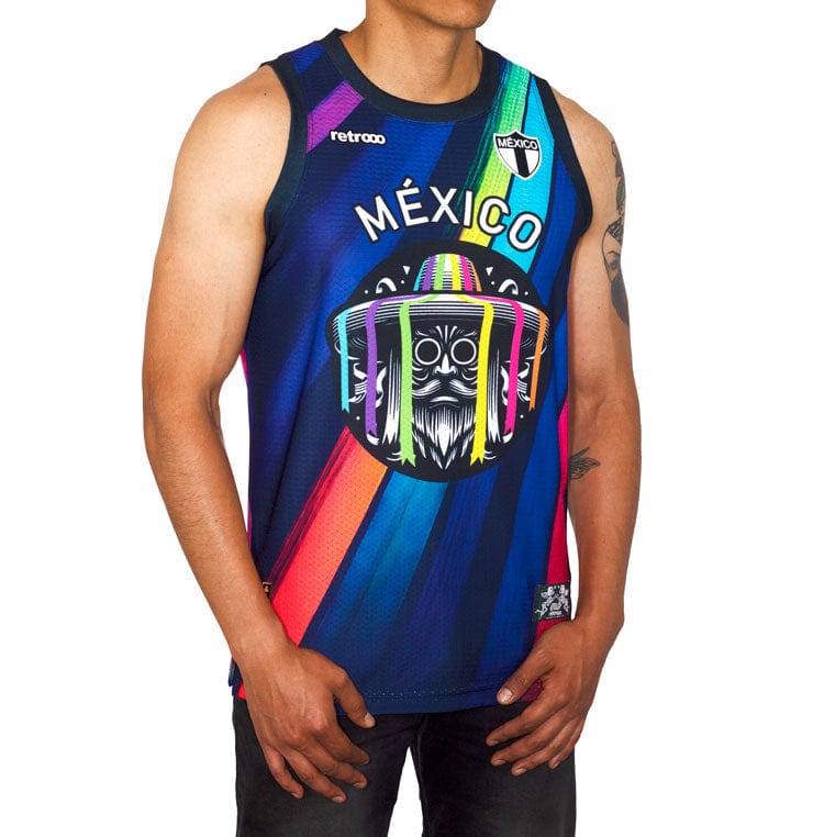 Retrooo.com Jersey Jersey Tank Danza de los Viejitos - Edición Michoacán Purépecha | Sabiduría Ancestral en Movimiento
