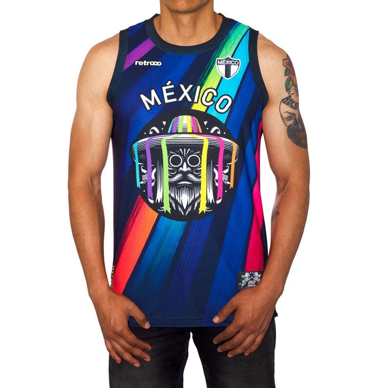 Retrooo.com Jersey Jersey Tank Danza de los Viejitos - Edición Michoacán Purépecha | Sabiduría Ancestral en Movimiento