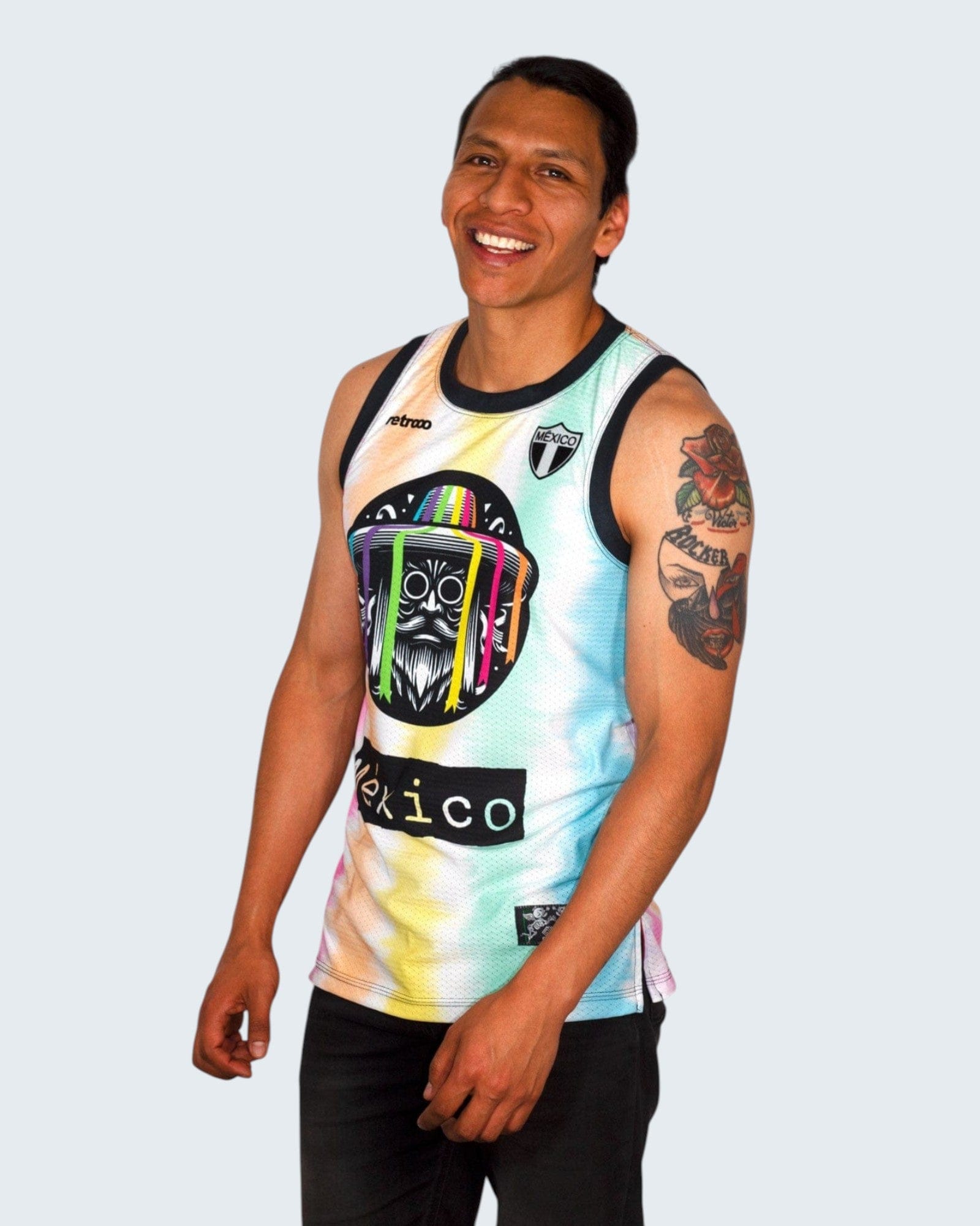 Retrooo.com Jersey Jersey Tank Danza de los Viejitos - Edición Michoacán Purépecha | Sabiduría Ancestral en Movimiento