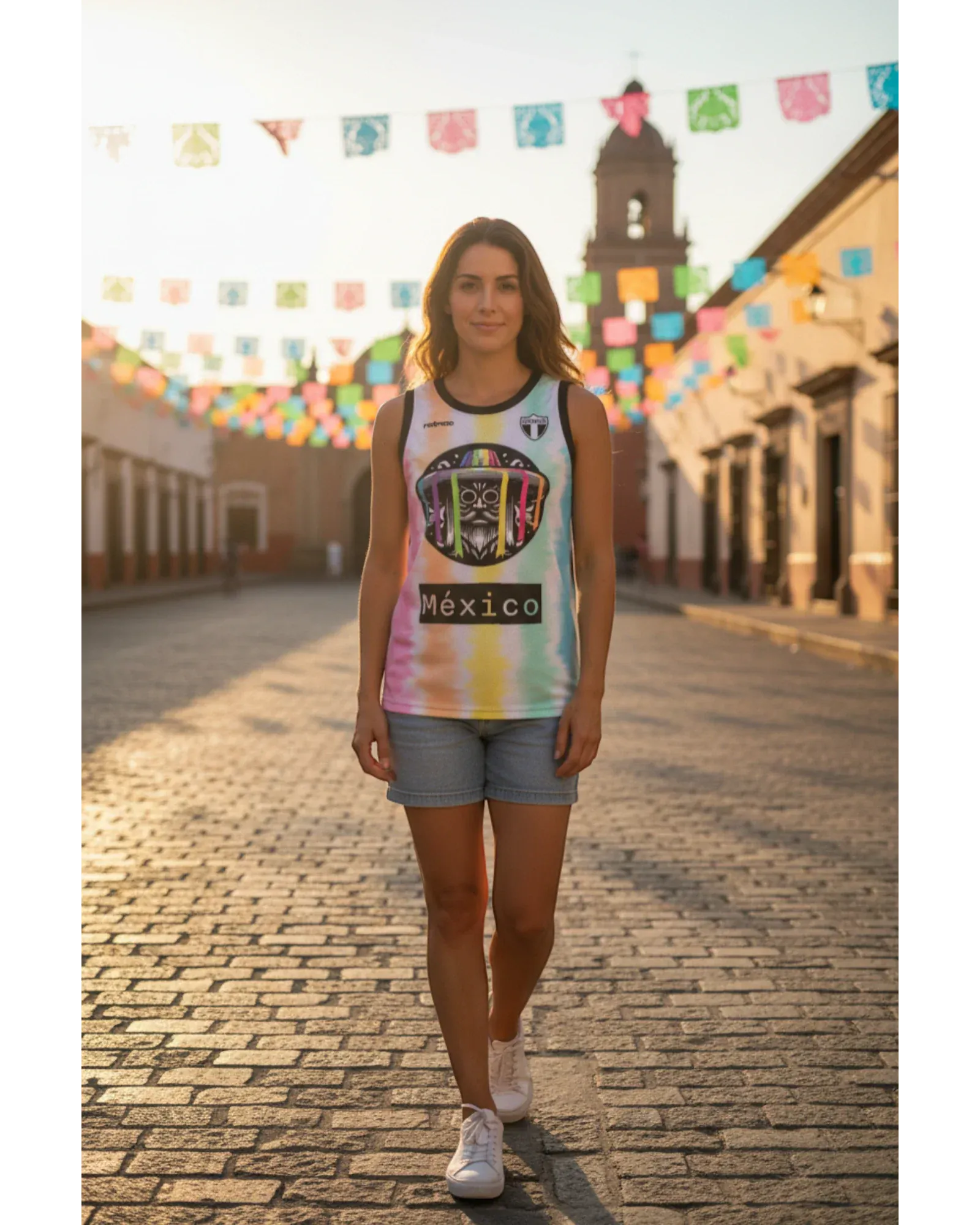 Retrooo.com Jersey Jersey Tank Danza de los Viejitos - Edición Michoacán Purépecha | Sabiduría Ancestral en Movimiento