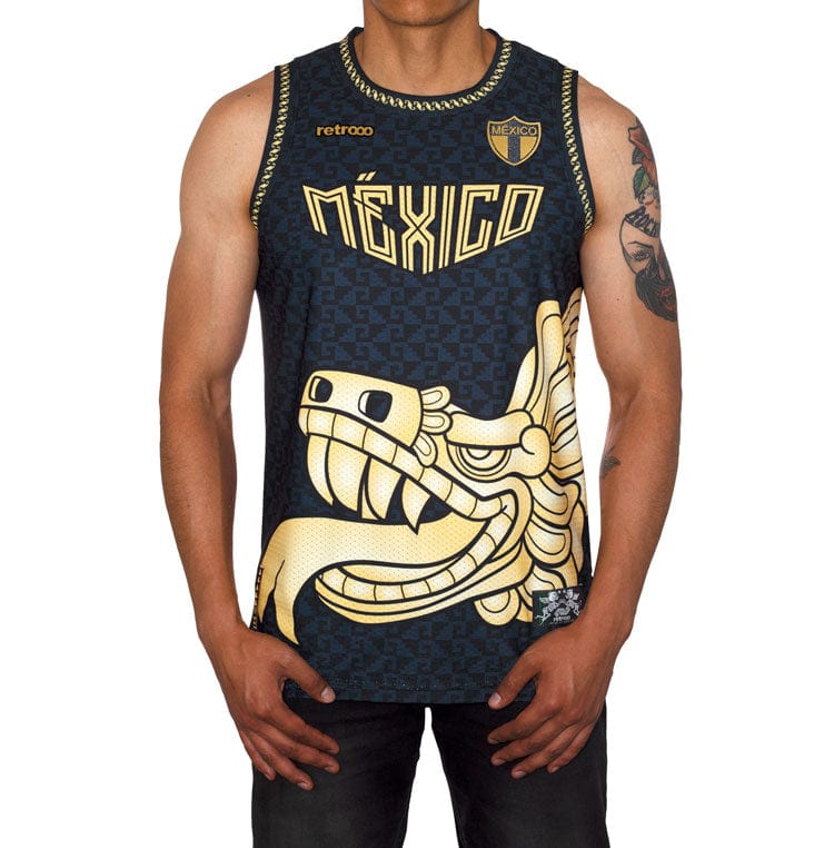 Retrooo.com Jersey Jersey Tank Quetzalcóatl - Edición Serpiente Emplumada | Guardián de la Tradición