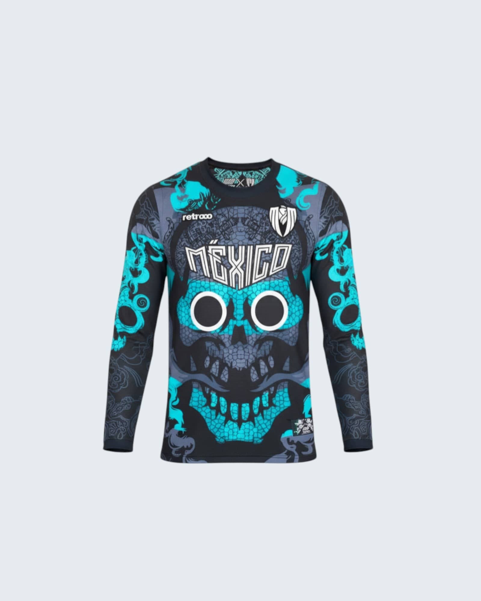 Retrooo.com Jersey Jersey Tezcatlipoca - Edición Espejo Humeante | Dios del Cielo Nocturno