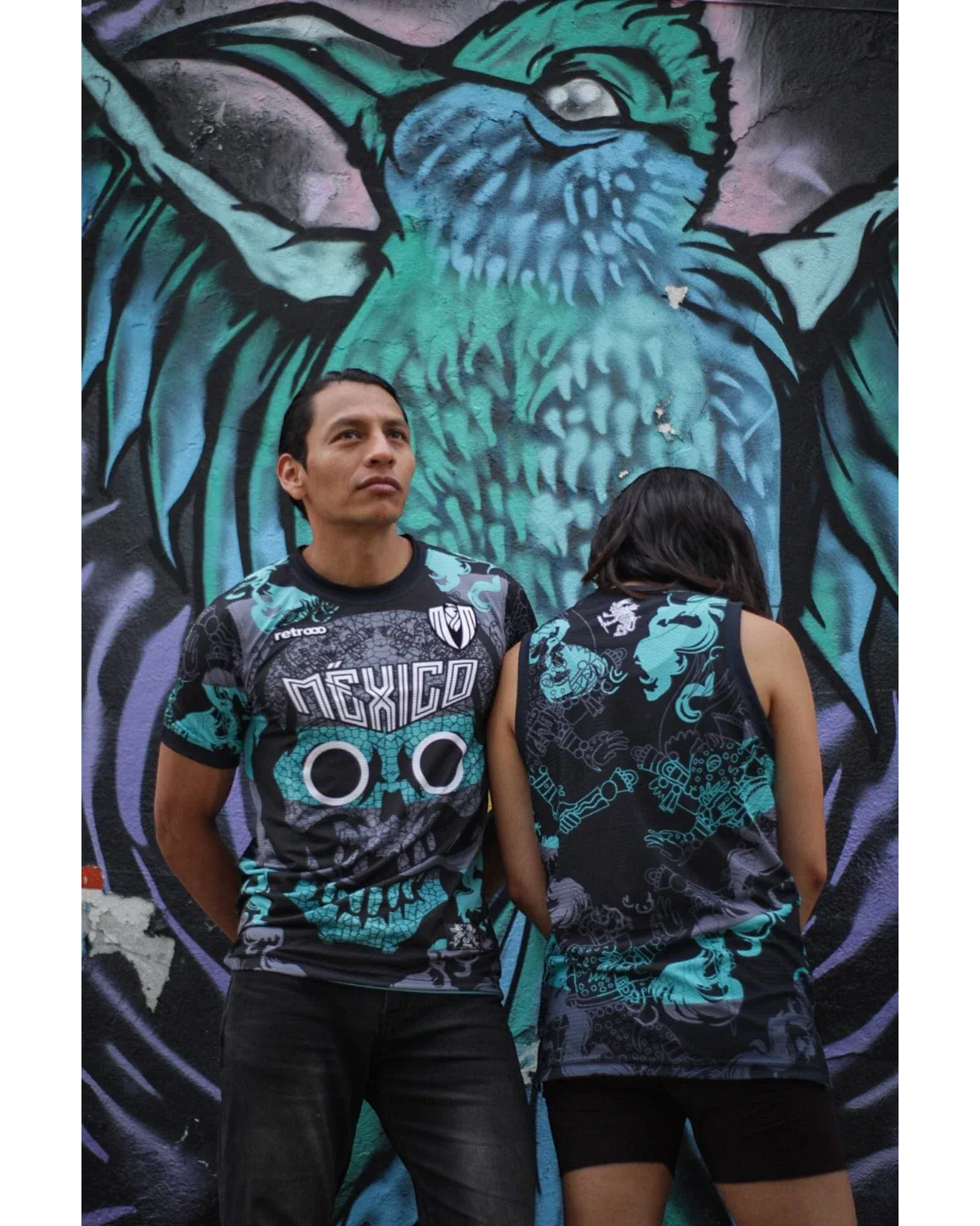 Retrooo.com Jersey Jersey Tezcatlipoca - Edición Espejo Humeante | Dios del Cielo Nocturno