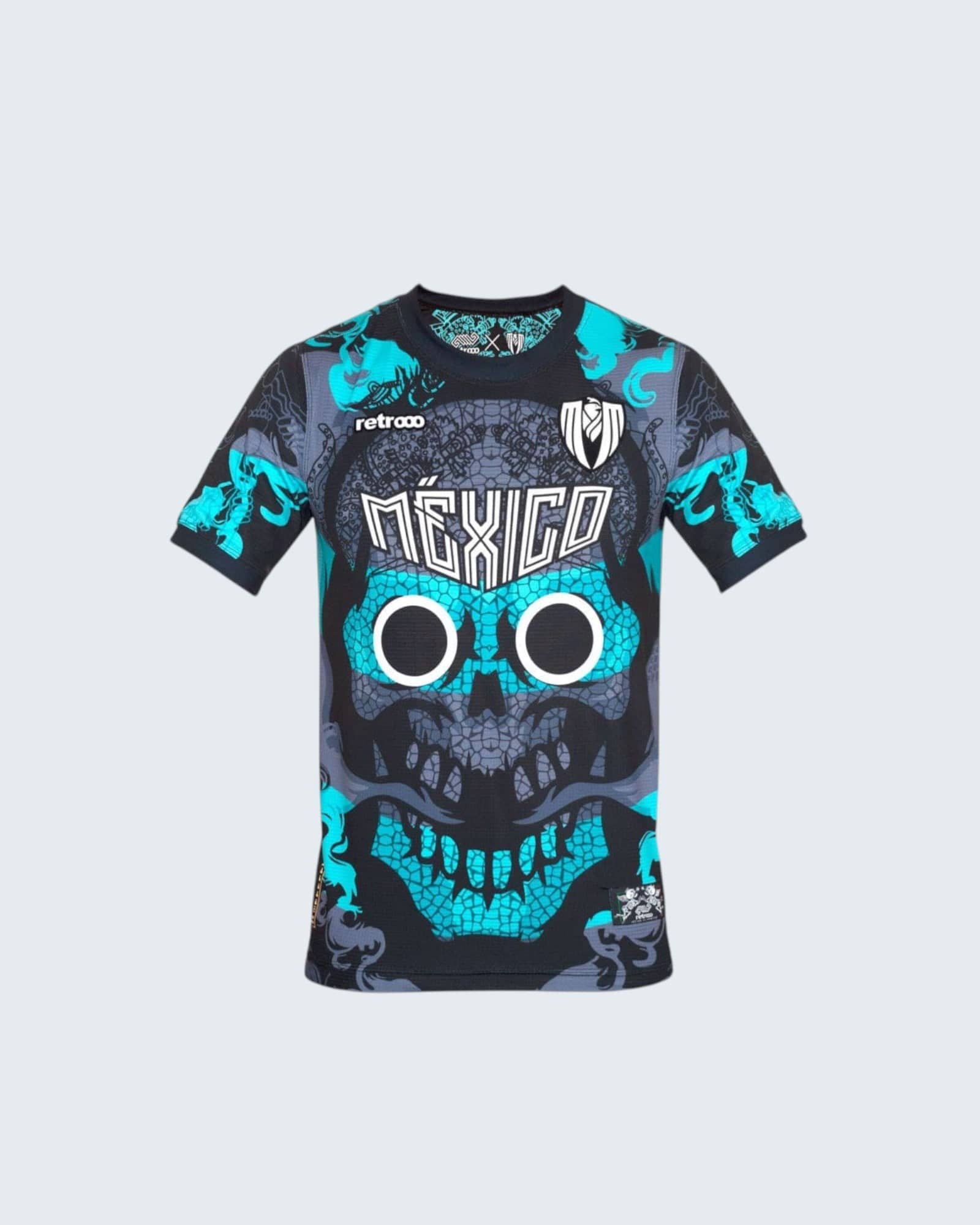Retrooo.com Jersey Jersey Tezcatlipoca - Edición Espejo Humeante | Dios del Cielo Nocturno