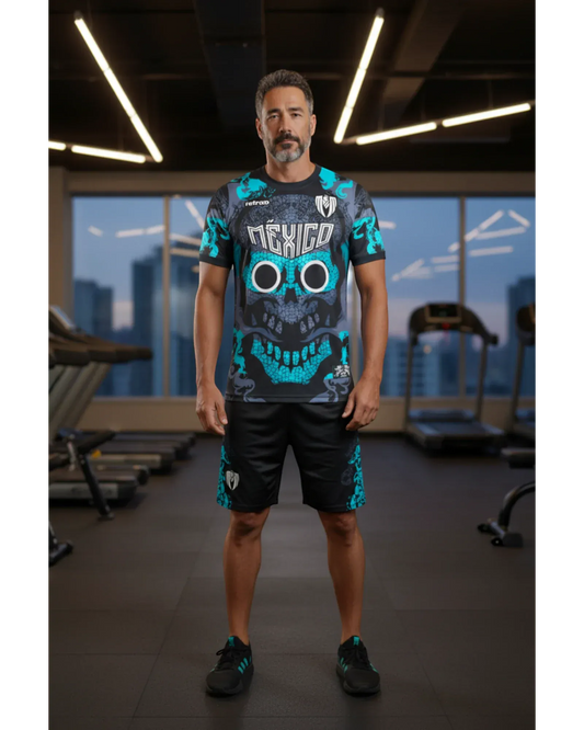Retrooo.com Jersey Jersey Tezcatlipoca - Edición Espejo Humeante | Dios del Cielo Nocturno