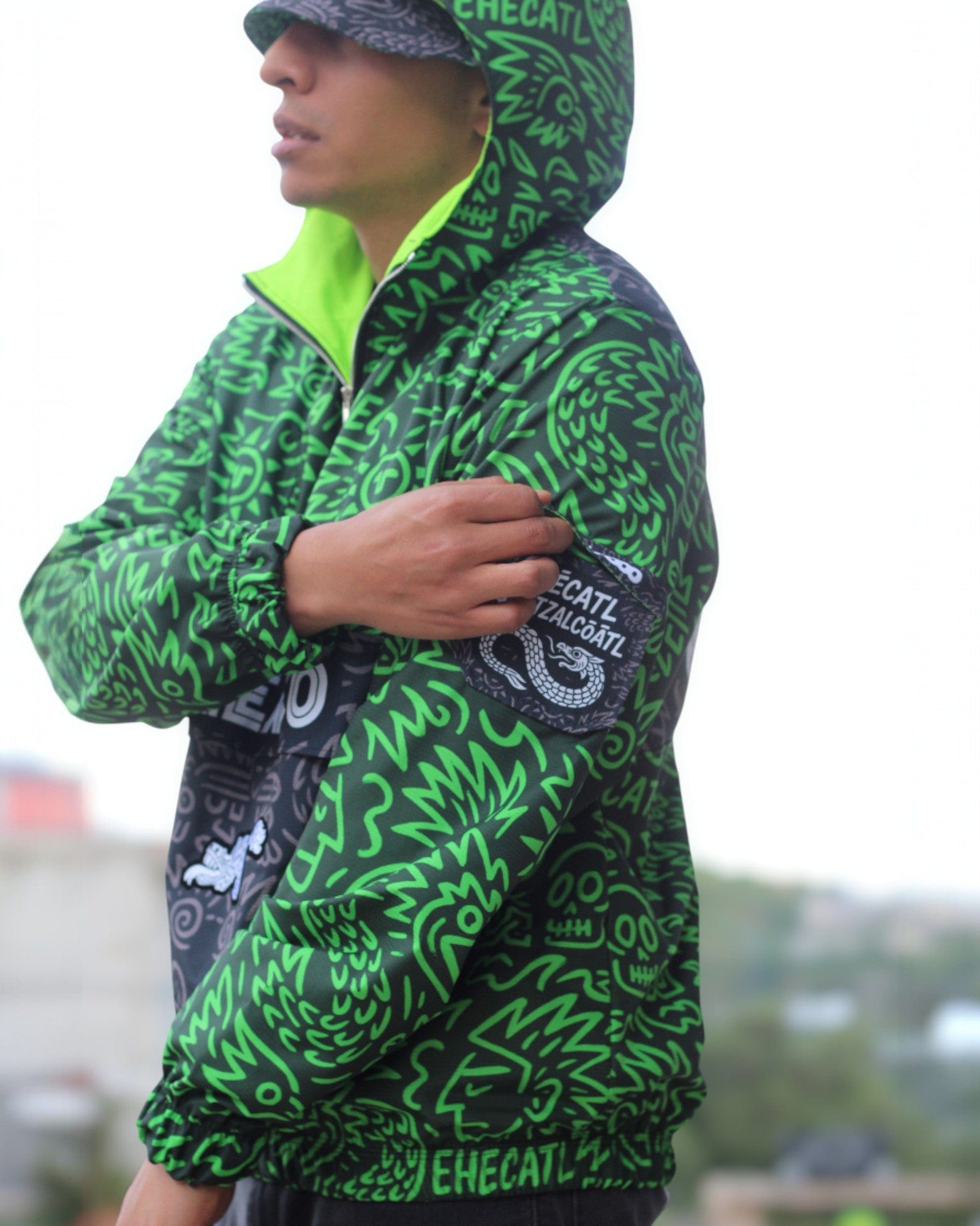 Retrooo.com Rompevientos Retrooo México - Edición Ehécatl | Dios del Viento Premium