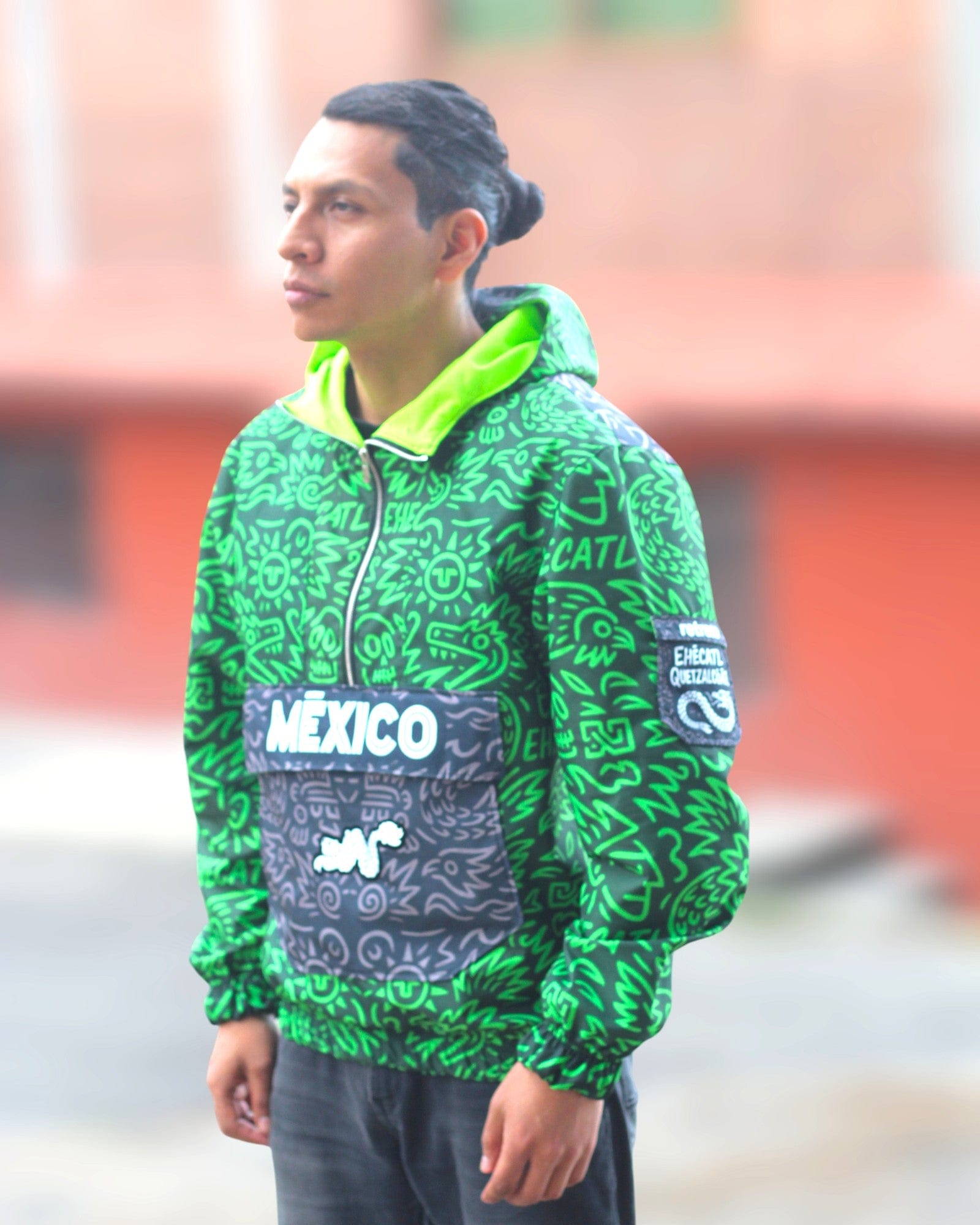 Retrooo.com Rompevientos Retrooo México - Edición Ehécatl | Dios del Viento Premium