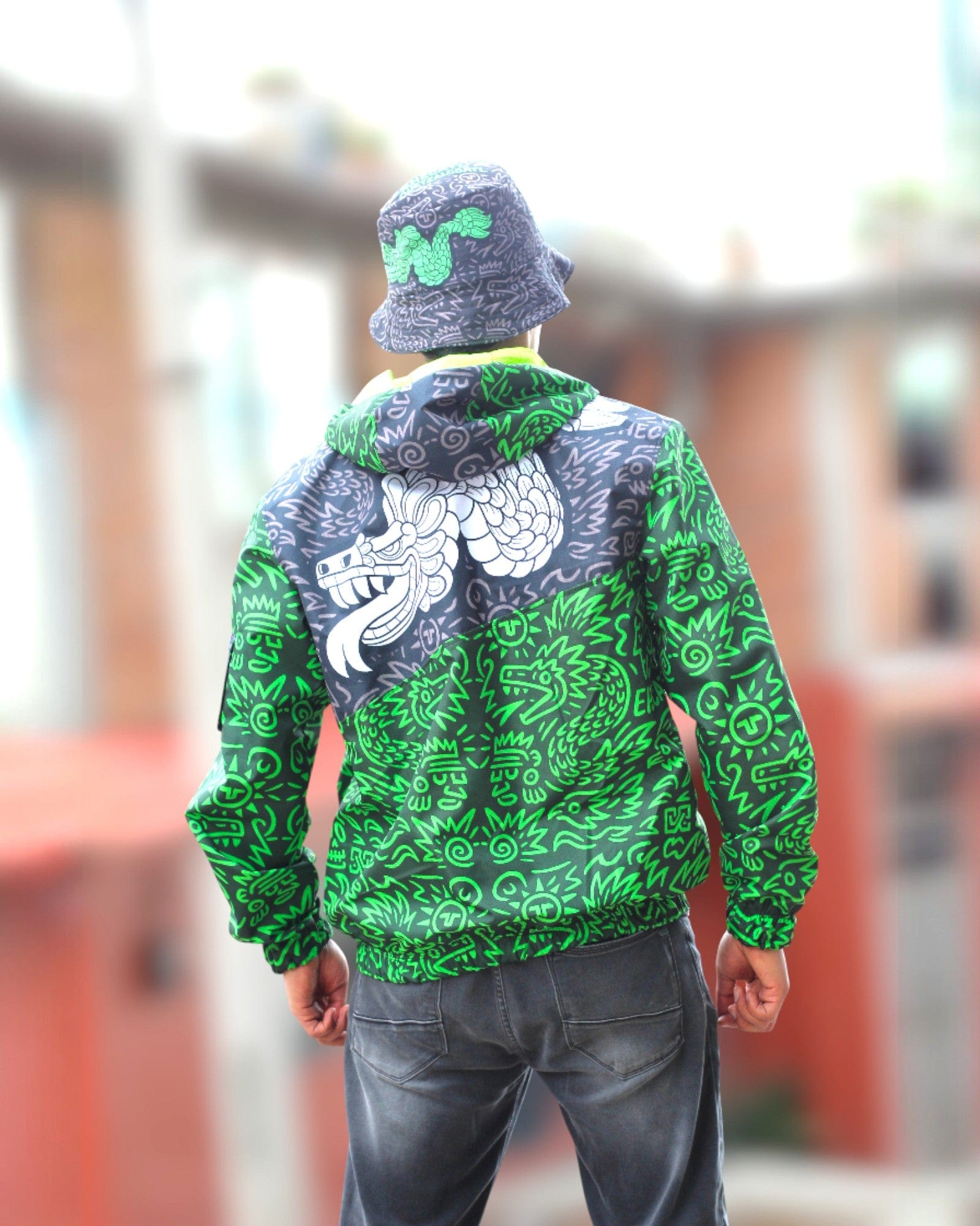 Retrooo.com Rompevientos Retrooo México - Edición Ehécatl | Dios del Viento Premium