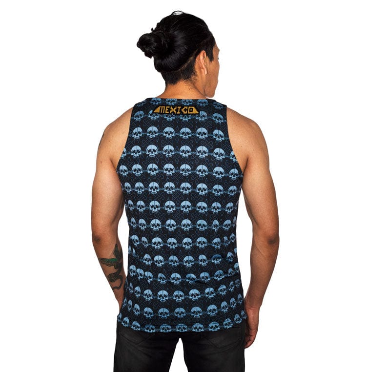 Retrooo.com Ropa deportiva Jersey Tzompantli Tank - Edición Eco Performance | Fuerza Ancestral Sustentable