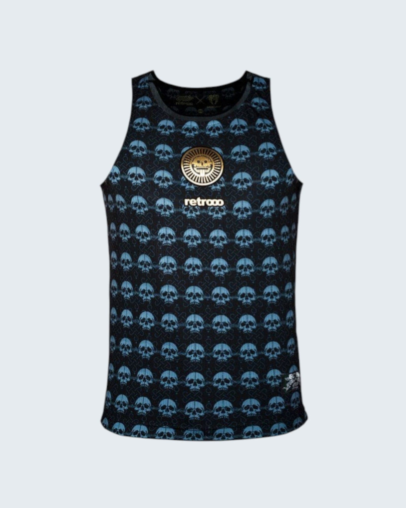 Retrooo.com Ropa deportiva Jersey Tzompantli Tank - Edición Eco Performance | Fuerza Ancestral Sustentable