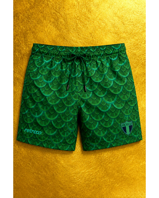 Retrooo.com Short Bañador Retrooo Escama Quetzalcoatl