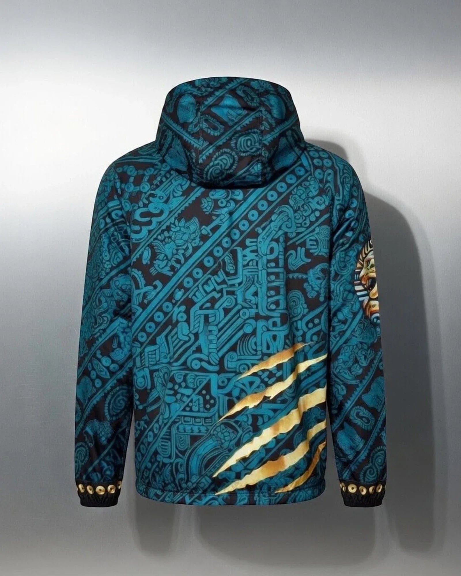 Retrooo.com Sudadera Rompevientos Balam · Jaguar de Calakmul · Edición Prototipo | Retrooo