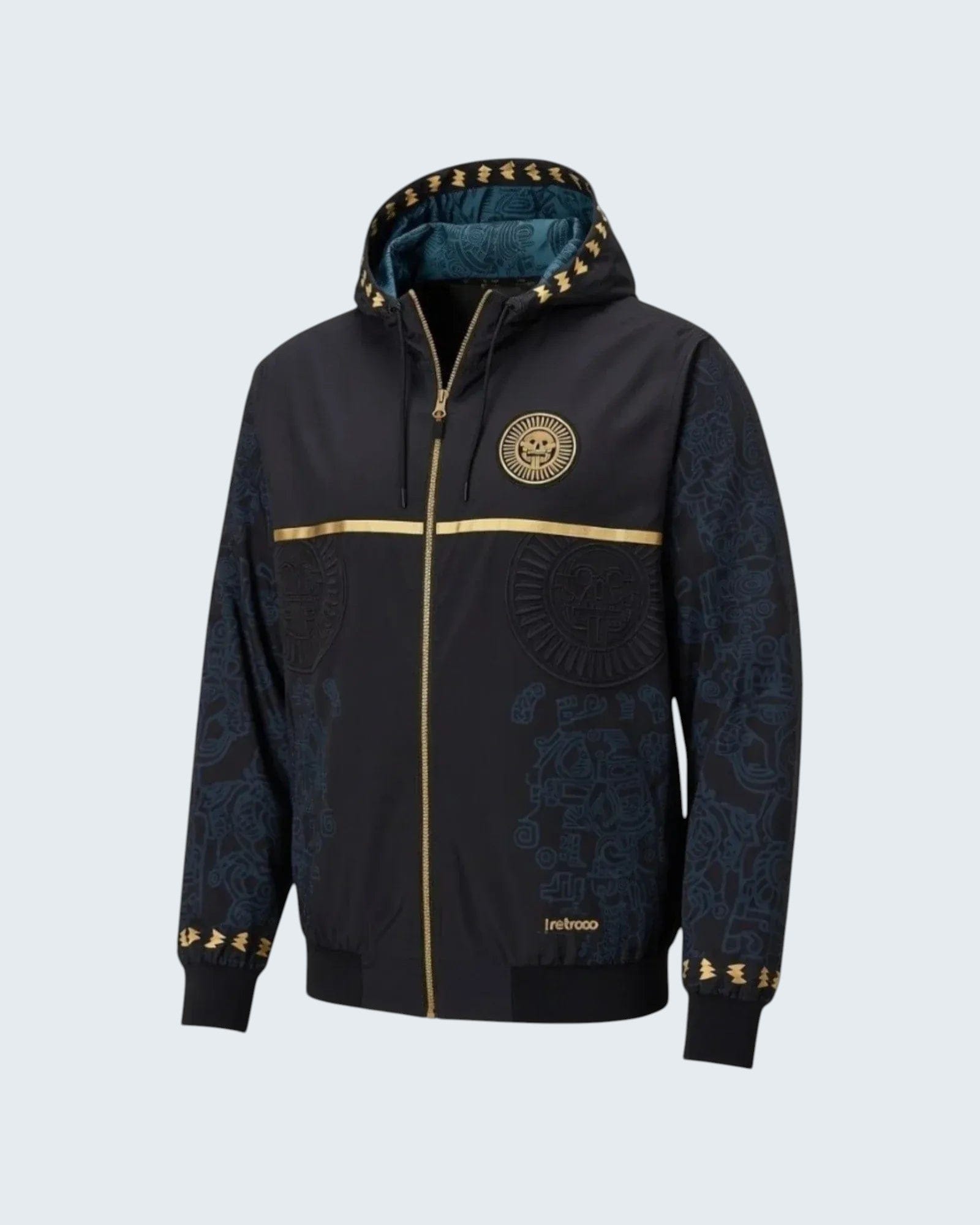 Retrooo.com Sudadera Rompevientos Mictlán · Edición Prototipo | Retrooo
