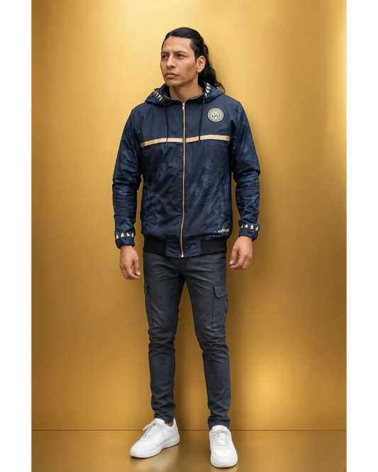 Retrooo.com Sudadera Rompevientos Mictlán · Edición Prototipo | Retrooo