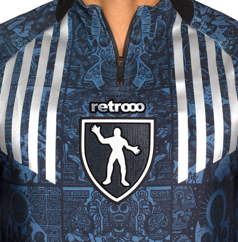 Retrooo.com Sudadera Sudadera Códices Luchadores - Edición Gladiador Azteca | Era Dorada del Ring