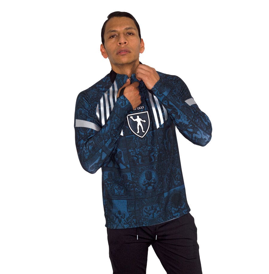 Retrooo.com Sudadera Sudadera Códices Luchadores - Edición Gladiador Azteca | Era Dorada del Ring