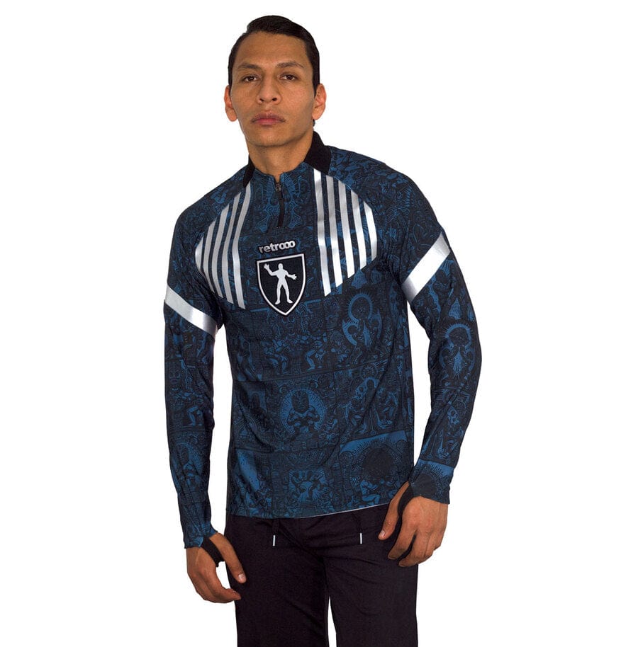 Retrooo.com Sudadera Sudadera Códices Luchadores - Edición Gladiador Azteca | Era Dorada del Ring