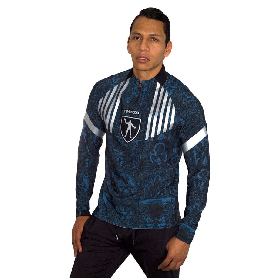 Retrooo.com Sudadera Sudadera Códices Luchadores - Edición Gladiador Azteca | Era Dorada del Ring