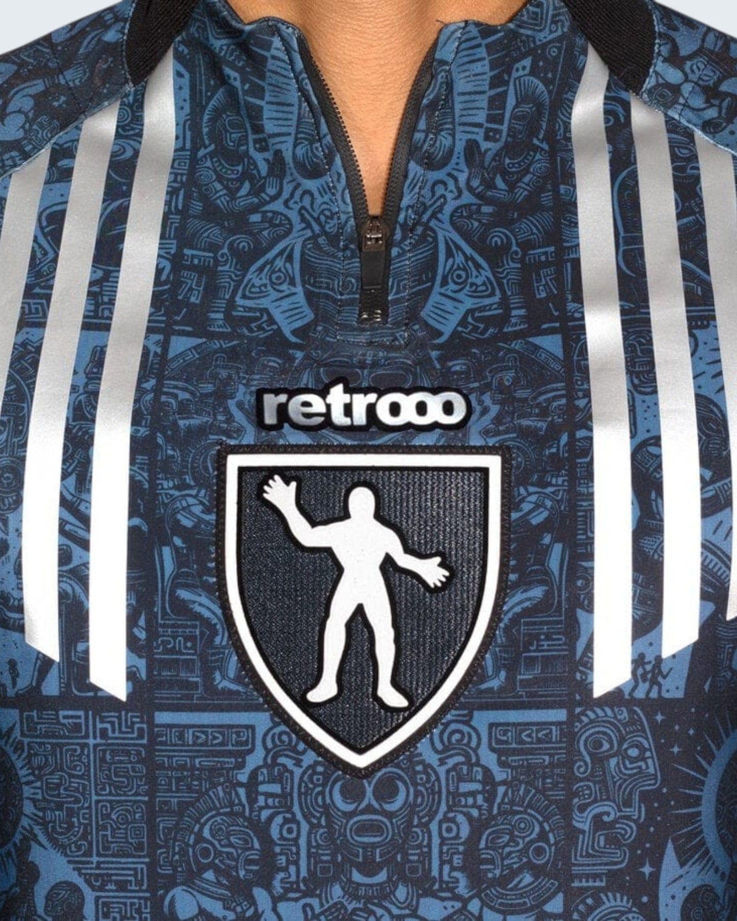 Retrooo.com Sudadera Sudadera Códices Luchadores - Edición Gladiador Azteca | Era Dorada del Ring
