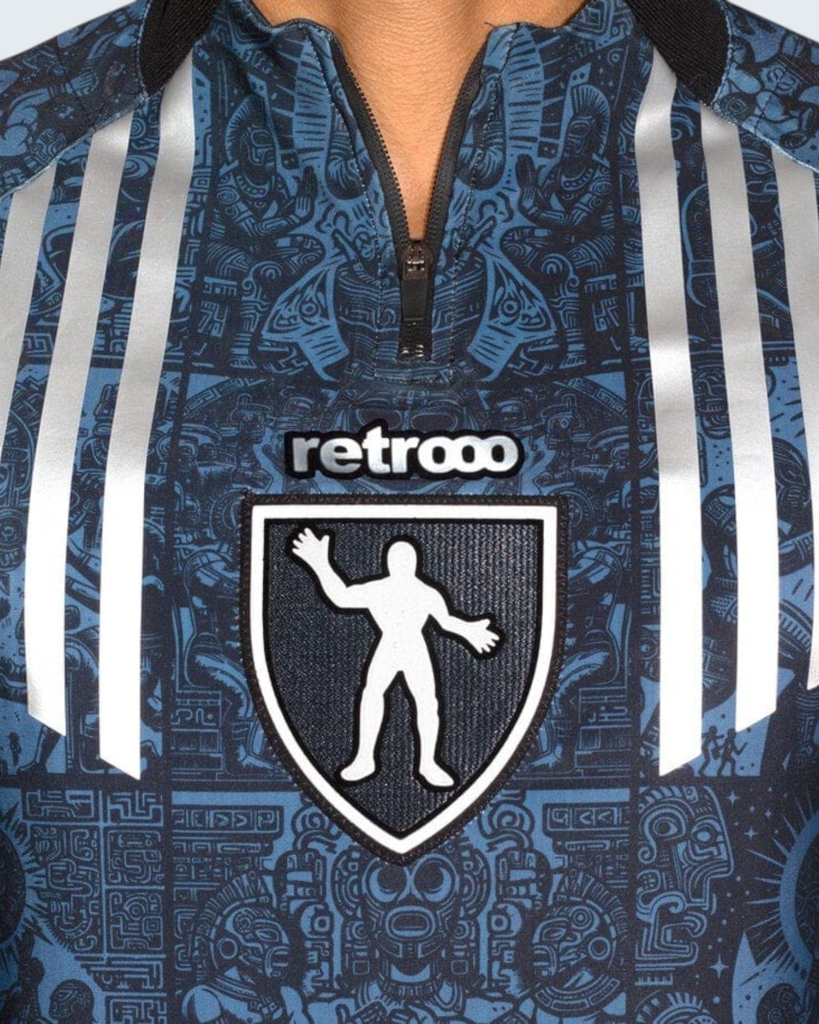Retrooo.com Sudadera Sudadera Códices Luchadores - Edición Gladiador Azteca | Era Dorada del Ring