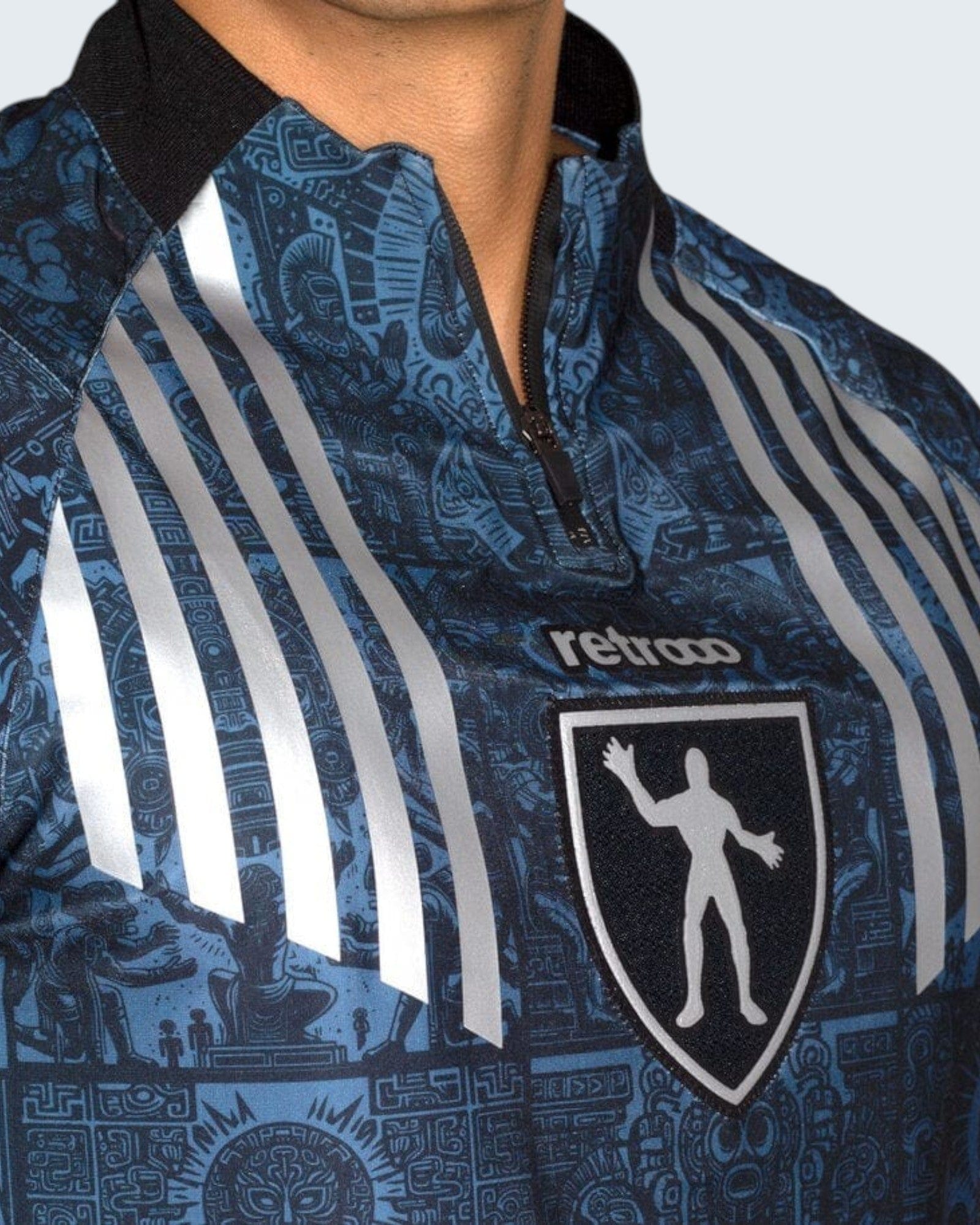 Retrooo.com Sudadera Sudadera Códices Luchadores - Edición Gladiador Azteca | Era Dorada del Ring