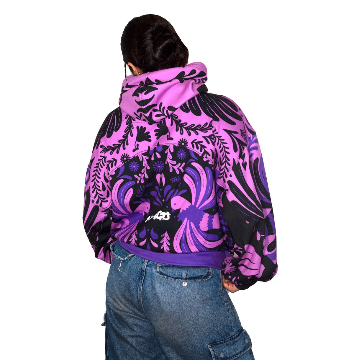 Retrooo.com Sudadera Sudadera Jacarandas CDMX - Colaboración Patito Costurero | Primavera Capitalina Vestible