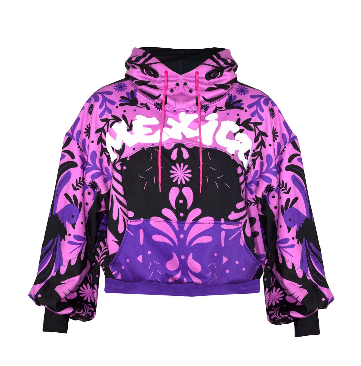 Retrooo.com Sudadera Sudadera Jacarandas CDMX - Colaboración Patito Costurero | Primavera Capitalina Vestible